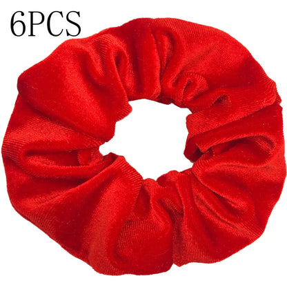 SilkWave 10-Piece Satin Scrunchie Set