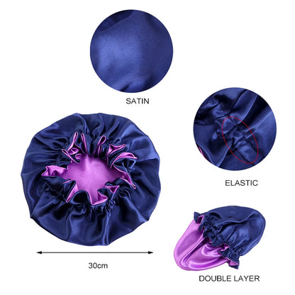SilkWave™ Satin Sleep Bonnet