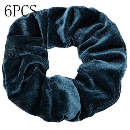 SilkWave 10-Piece Satin Scrunchie Set