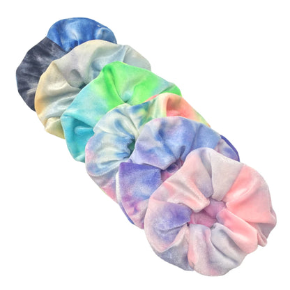 SilkWave 10-Piece Satin Scrunchie Set