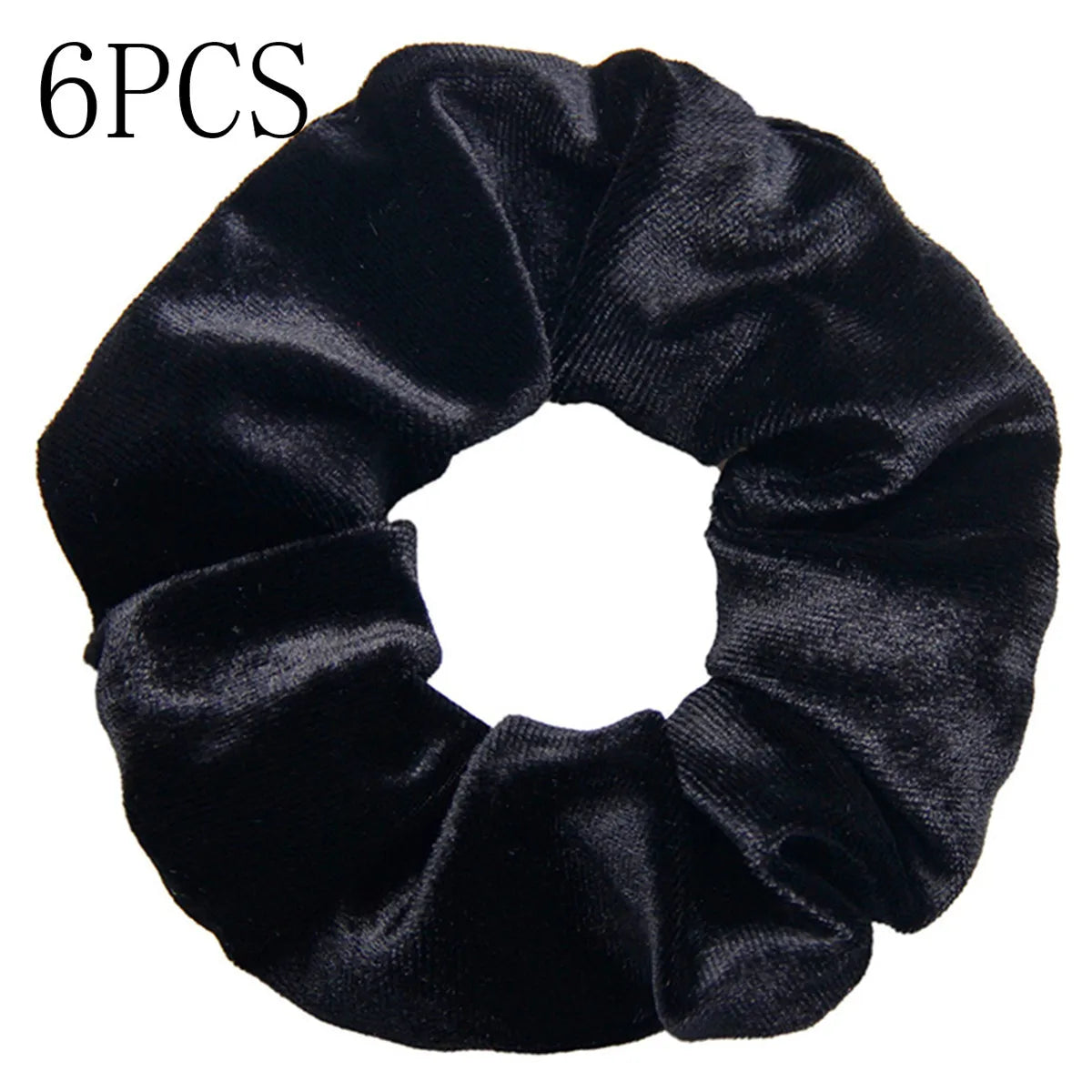 SilkWave 10-Piece Satin Scrunchie Set