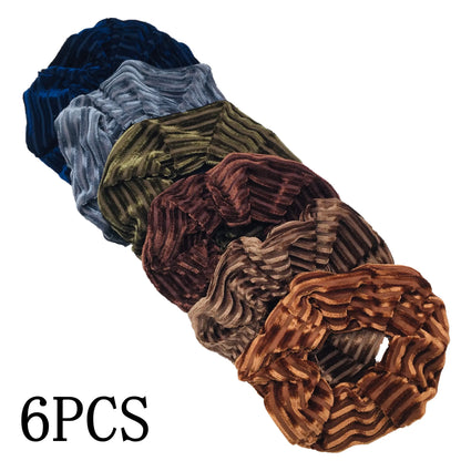SilkWave 10-Piece Satin Scrunchie Set