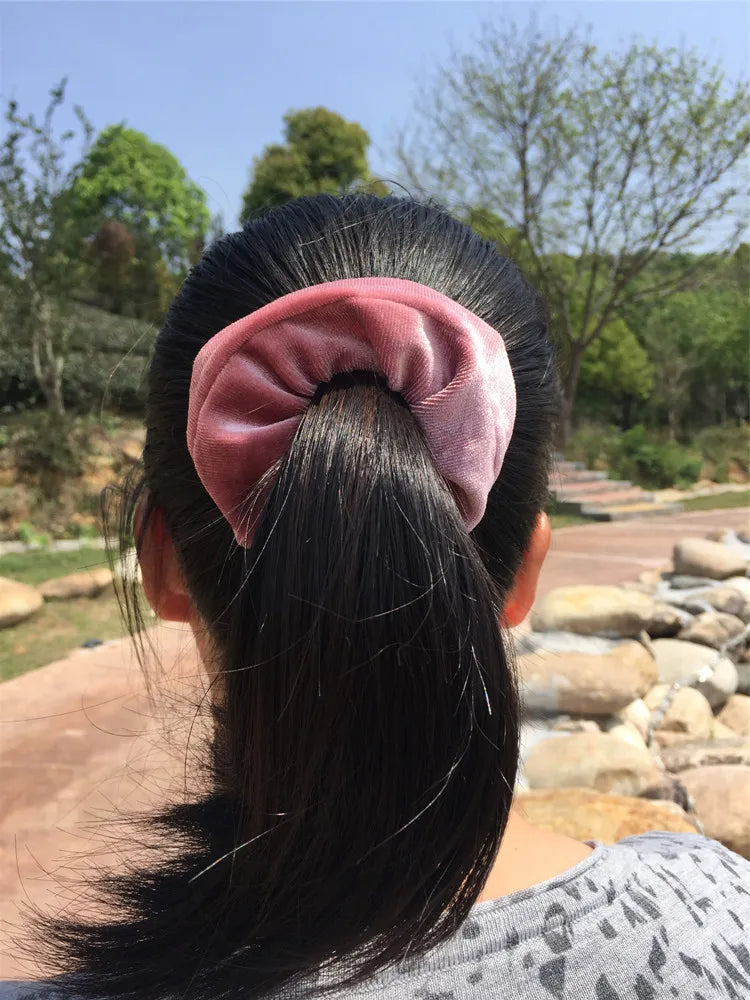 SilkWave 10-Piece Satin Scrunchie Set