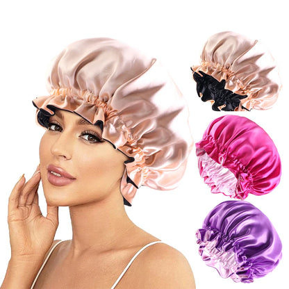 SilkWave™ Satin Sleep Bonnet