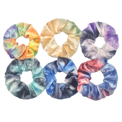 SilkWave 10-Piece Satin Scrunchie Set