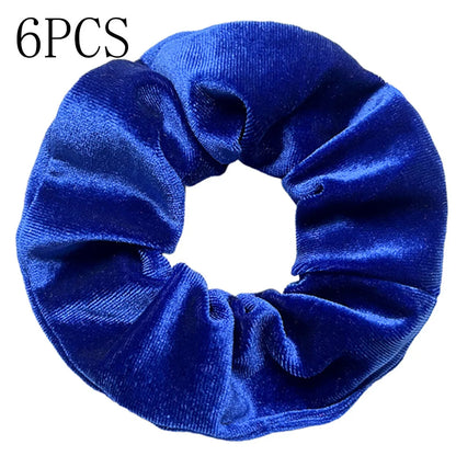 SilkWave 10-Piece Satin Scrunchie Set