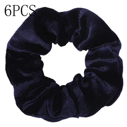 SilkWave 10-Piece Satin Scrunchie Set