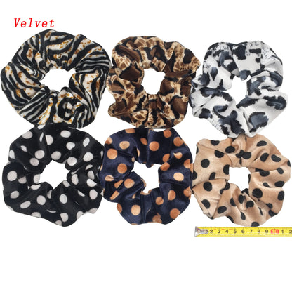 SilkWave 10-Piece Satin Scrunchie Set