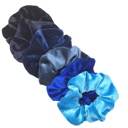 SilkWave 10-Piece Satin Scrunchie Set