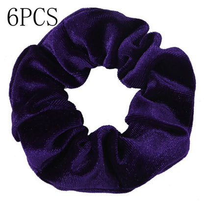 SilkWave 10-Piece Satin Scrunchie Set