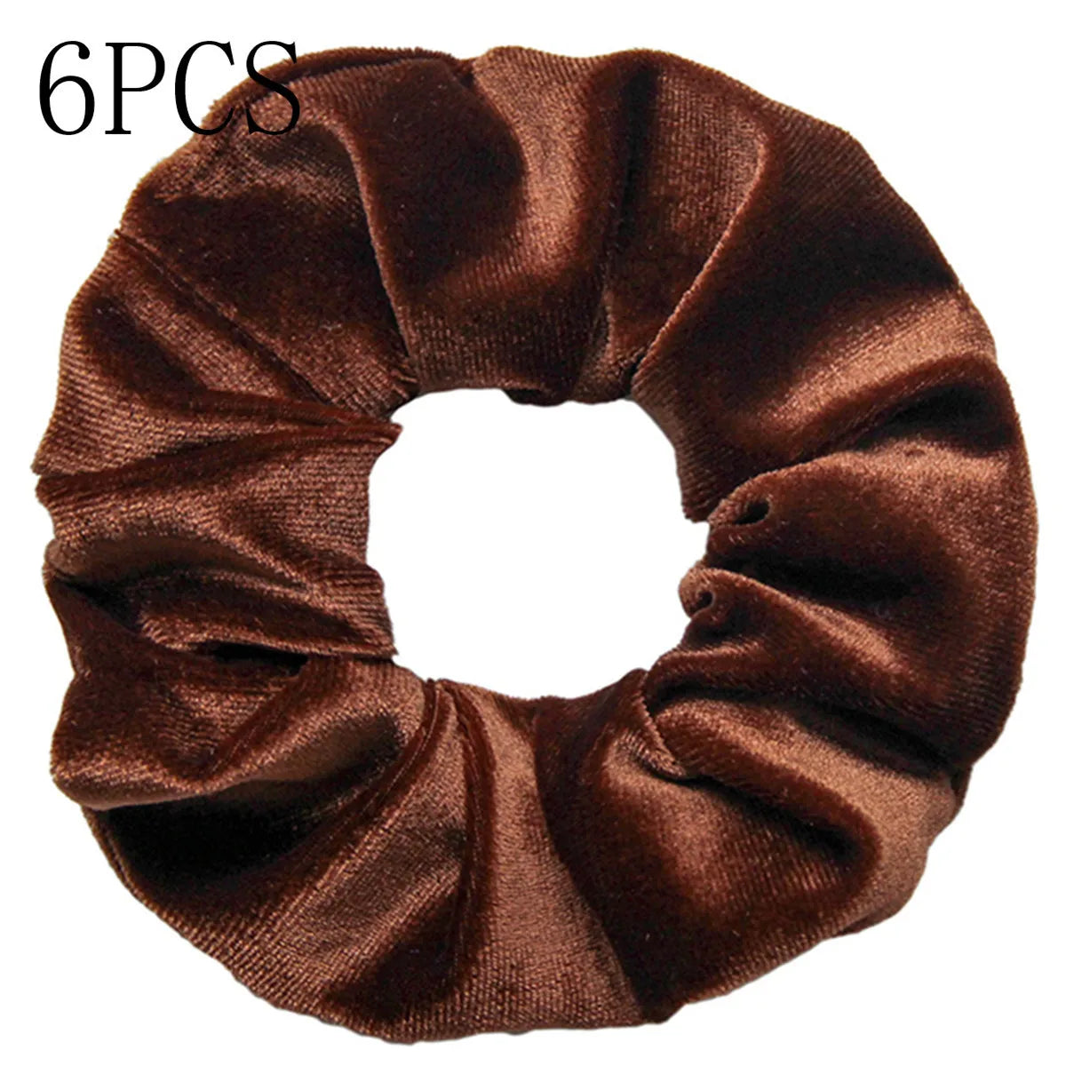 SilkWave 10-Piece Satin Scrunchie Set