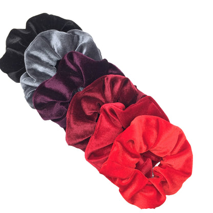 SilkWave 10-Piece Satin Scrunchie Set