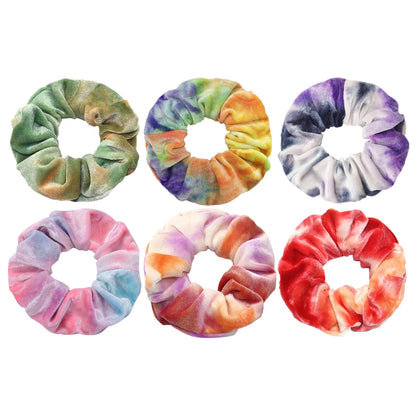 SilkWave 10-Piece Satin Scrunchie Set