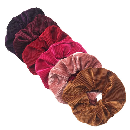 SilkWave 10-Piece Satin Scrunchie Set