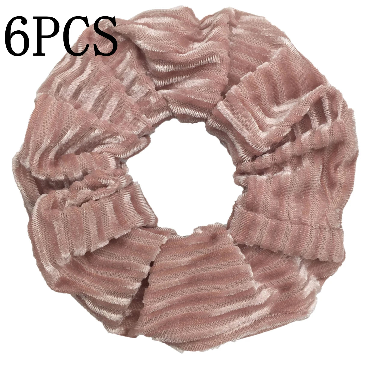 SilkWave 10-Piece Satin Scrunchie Set