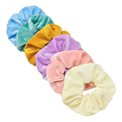SilkWave 10-Piece Satin Scrunchie Set