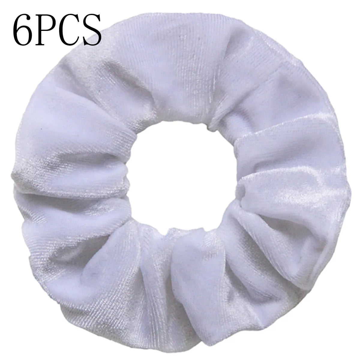 SilkWave 10-Piece Satin Scrunchie Set