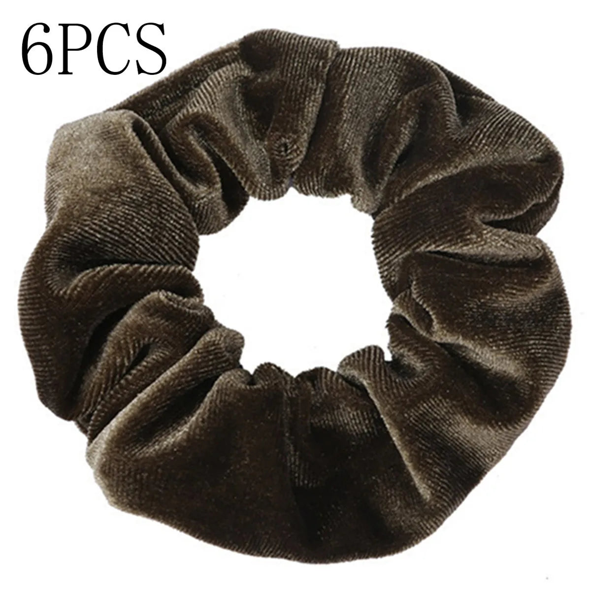 SilkWave 10-Piece Satin Scrunchie Set