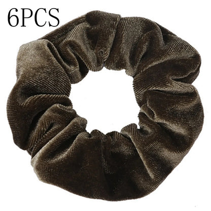 SilkWave 10-Piece Satin Scrunchie Set