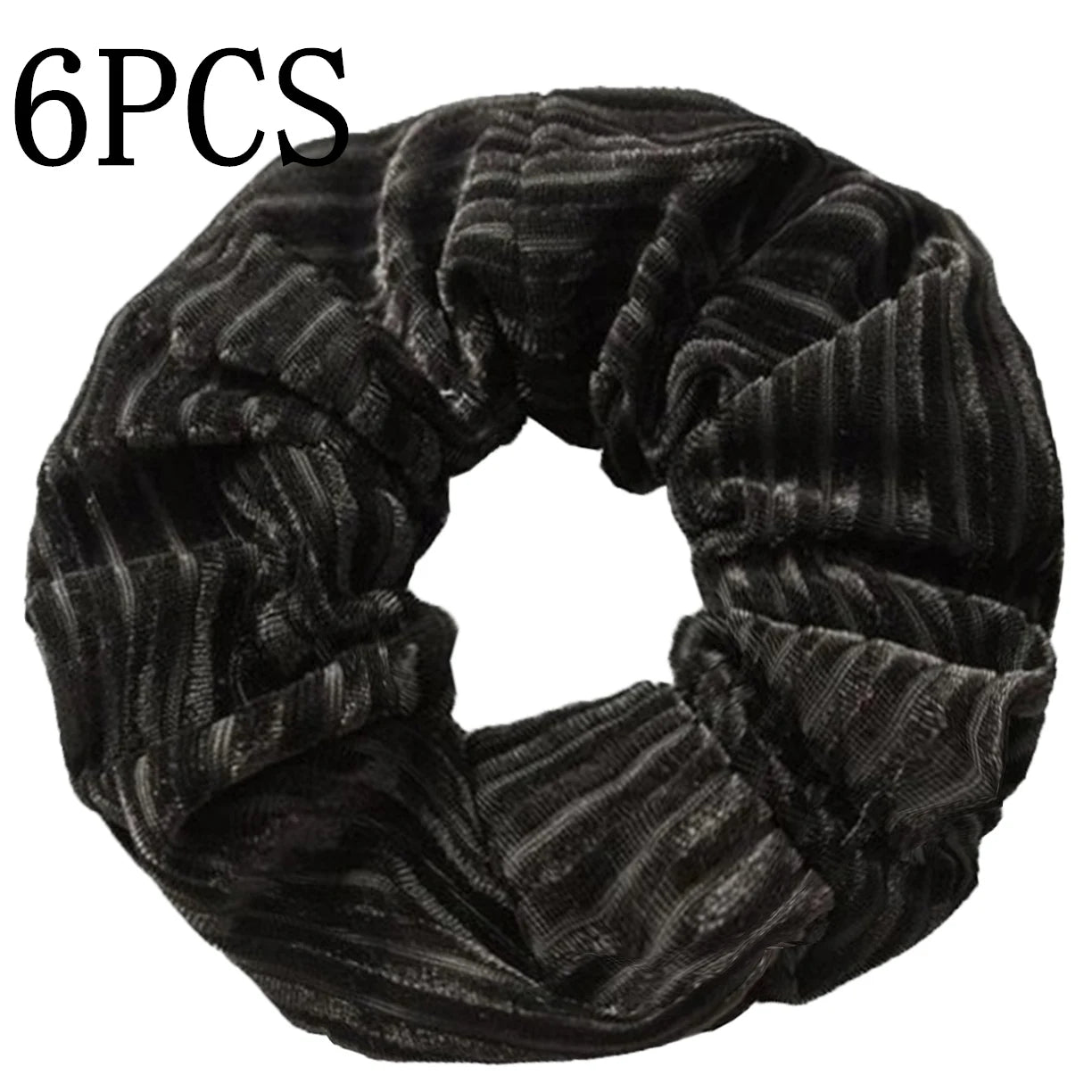 SilkWave 10-Piece Satin Scrunchie Set