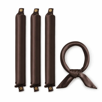 SilkWave™ Heatless Curl Set + Satin Headband