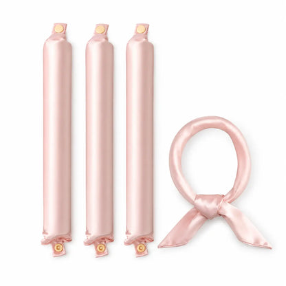 SilkWave™ Heatless Curl Set + Satin Headband